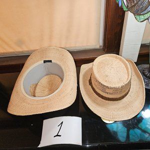 Hat Cowboy style Mesh brown band